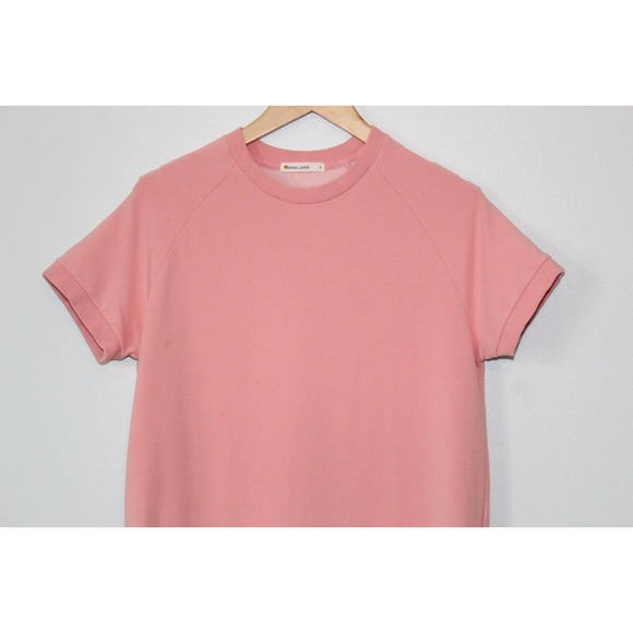 Marine Layer Cassidy Sweatshirt Dress Vintage Peach Pockets Women's Small H14104 - Picture 4 of 12